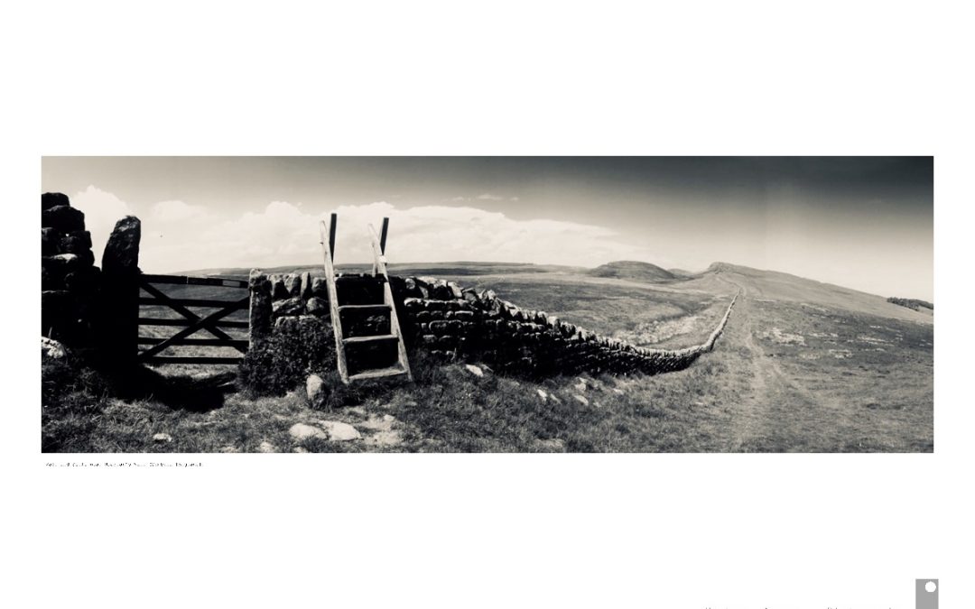 Wall and Stile near Hadrian’s Wall Cumbria England